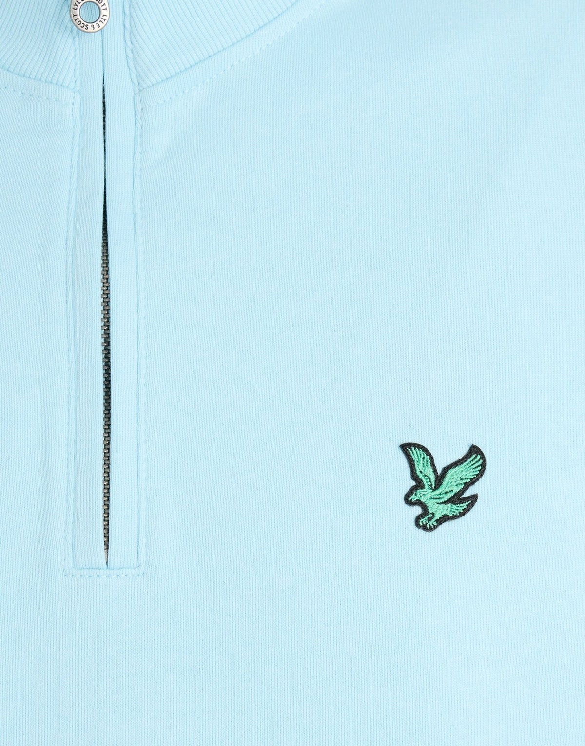 LYLE & SCOTT GOLF QUARTER ZIP MIDLAYER - SEA BREEZE BLUE