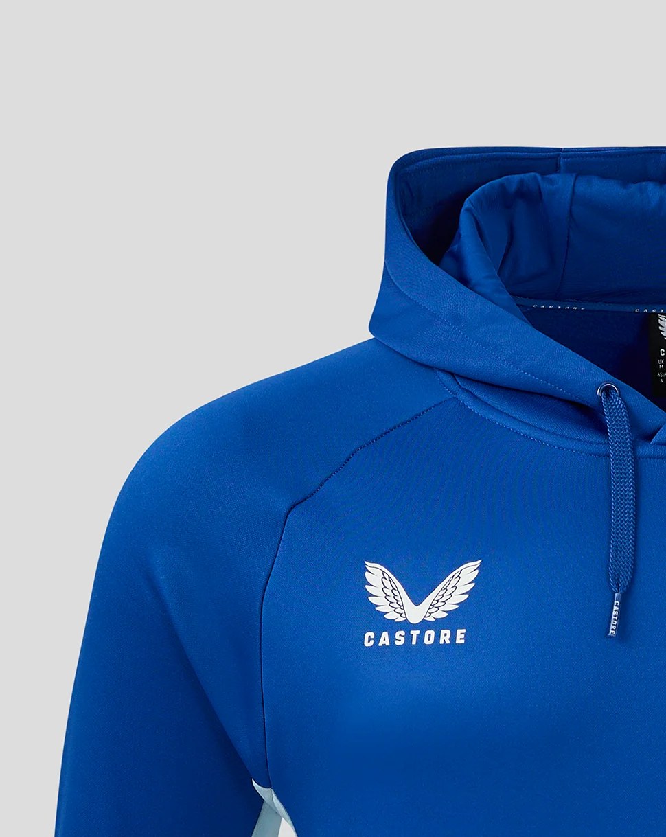 CASTORE LEINSTER PRO PLAYERS OTH HOODY - SURF THE WEB/ CERULEAN