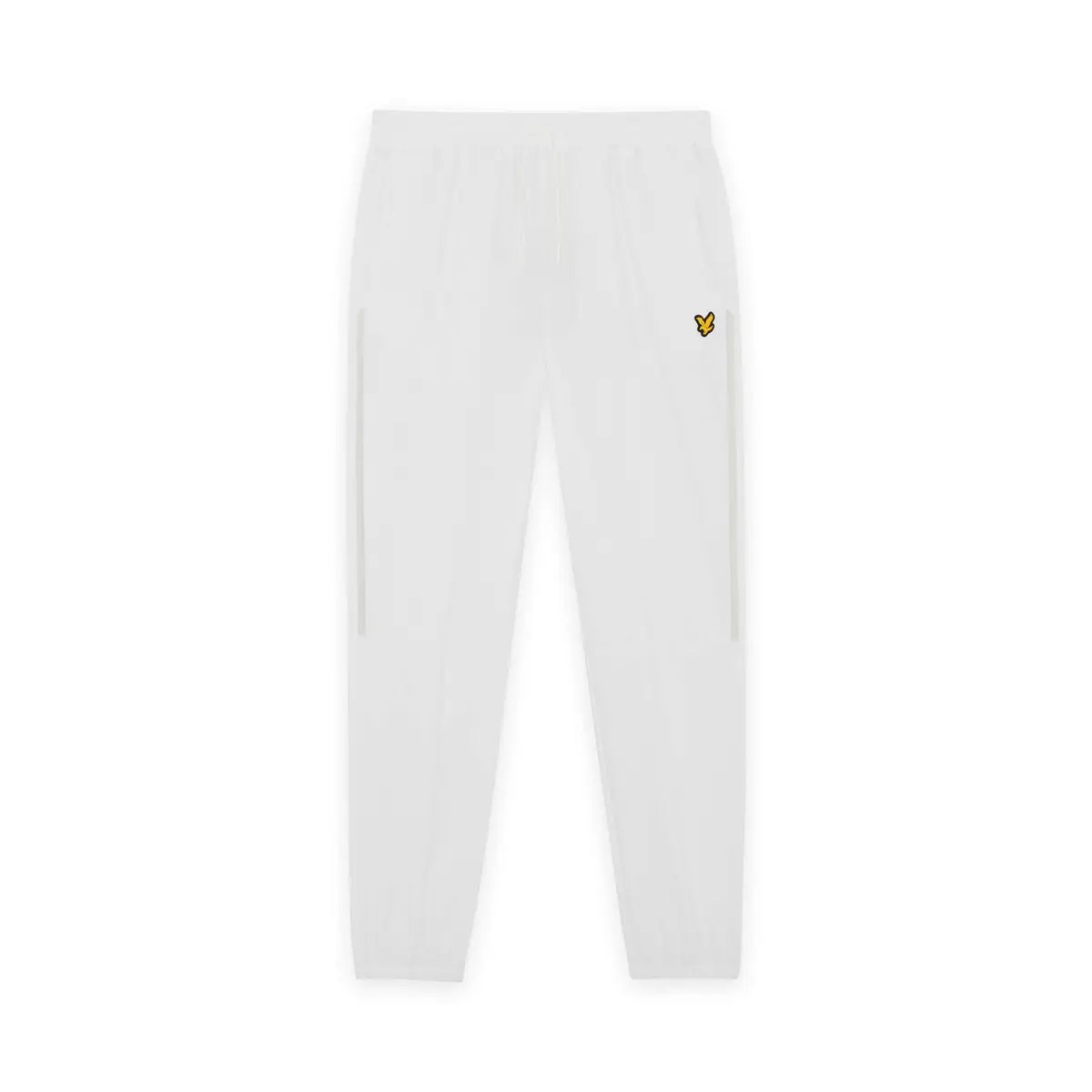 LYLE & SCOTT STRIPED TRACKIES - WHITE