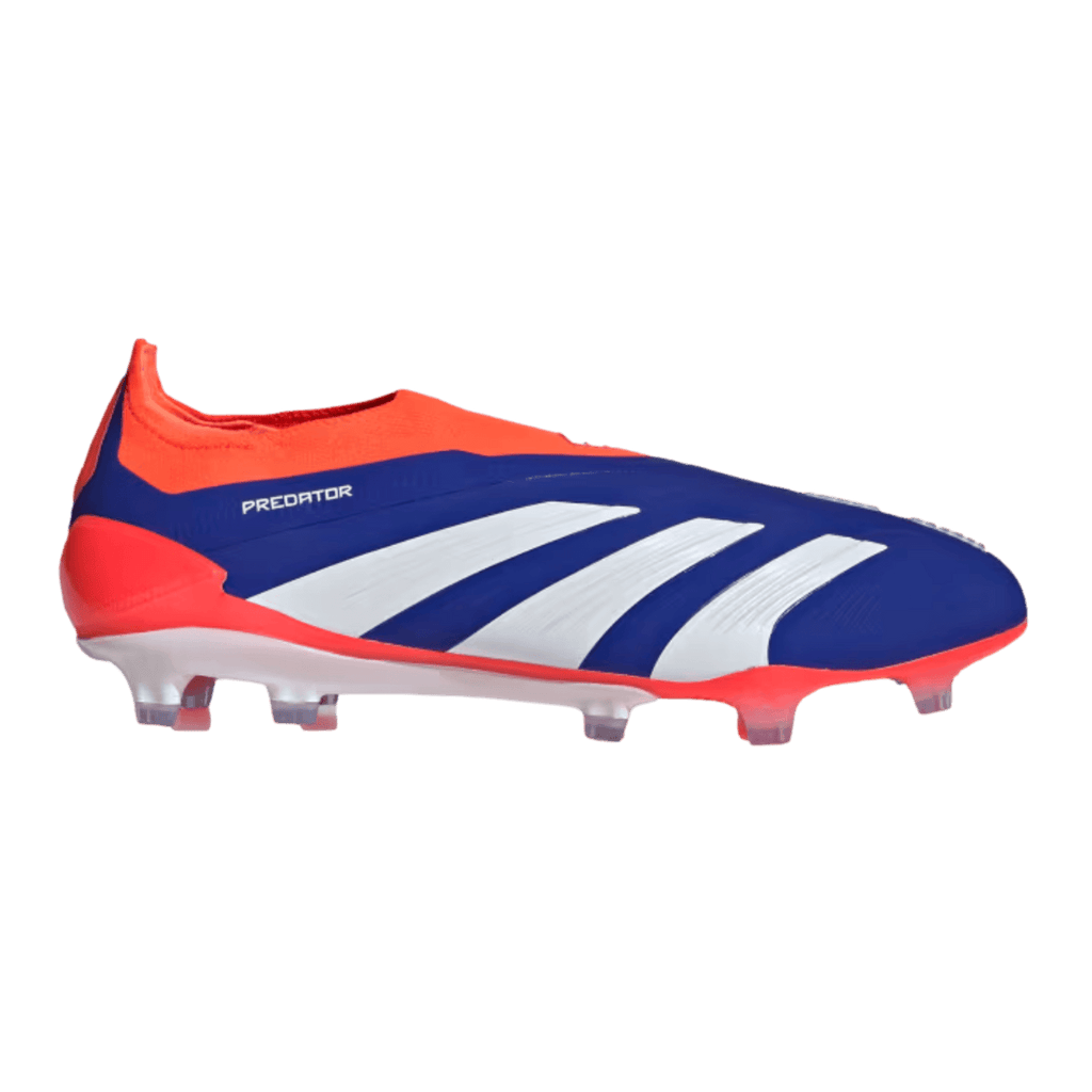 ADIDAS PREDATOR ELITE LACELESS FG FOOTBALL BOOTS - BLUE/RED