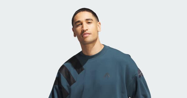 ADIDAS Anthony Edwards 1 FOUNDATION CREW SWEAT