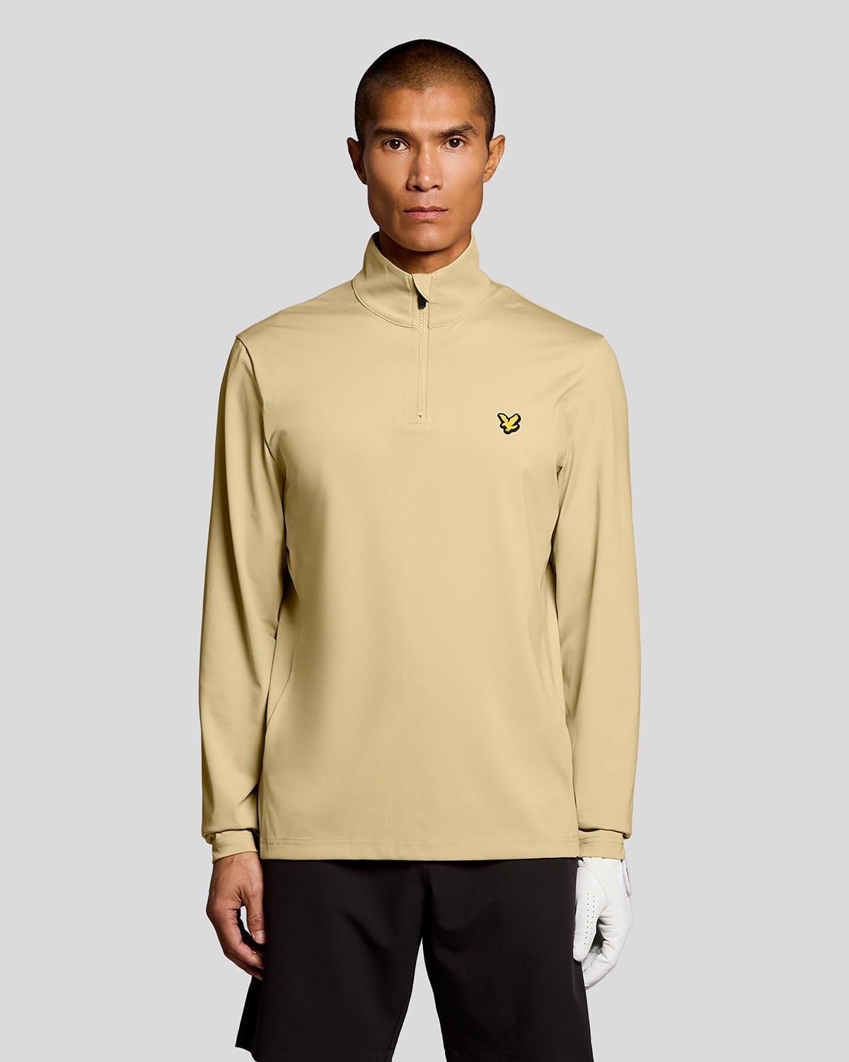 LYLE & SCOTT GOLF CORE QUARTER ZIP MIDLAYER - MOJAVE