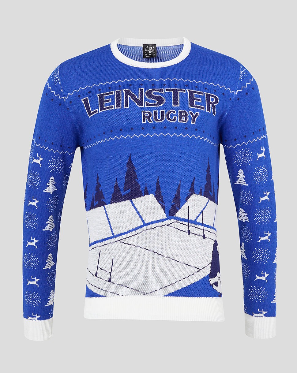 CASTORE LEINSTER CHRISTMAS JUMPER - DARK BLUE