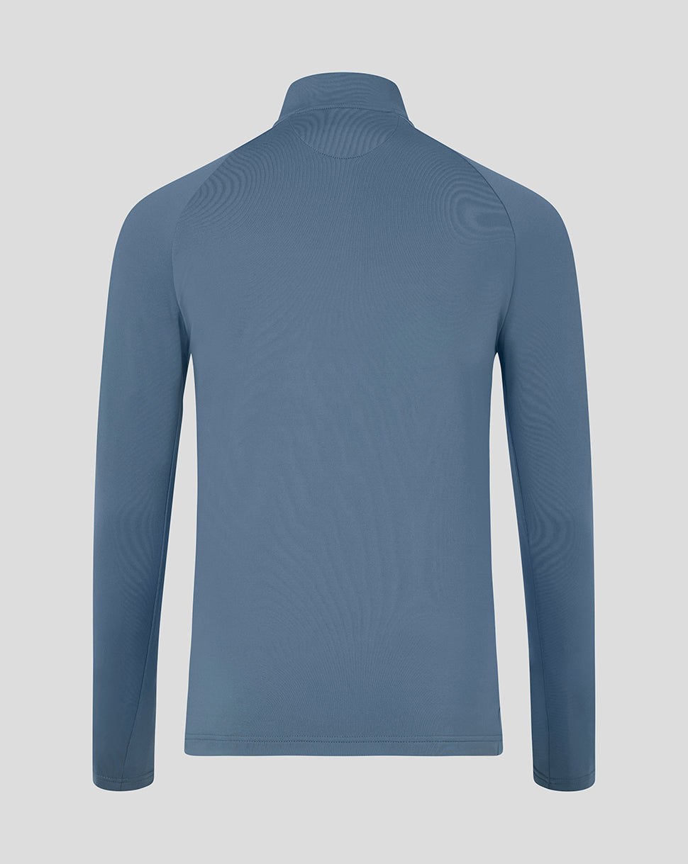 CASTORE LEINSTER 1/4 ZIP MID LAYER - BERING SEA