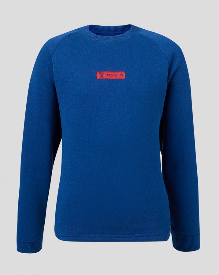 CASTORE RANGERS CREW SWEATSHIRT - NAVY PEONY