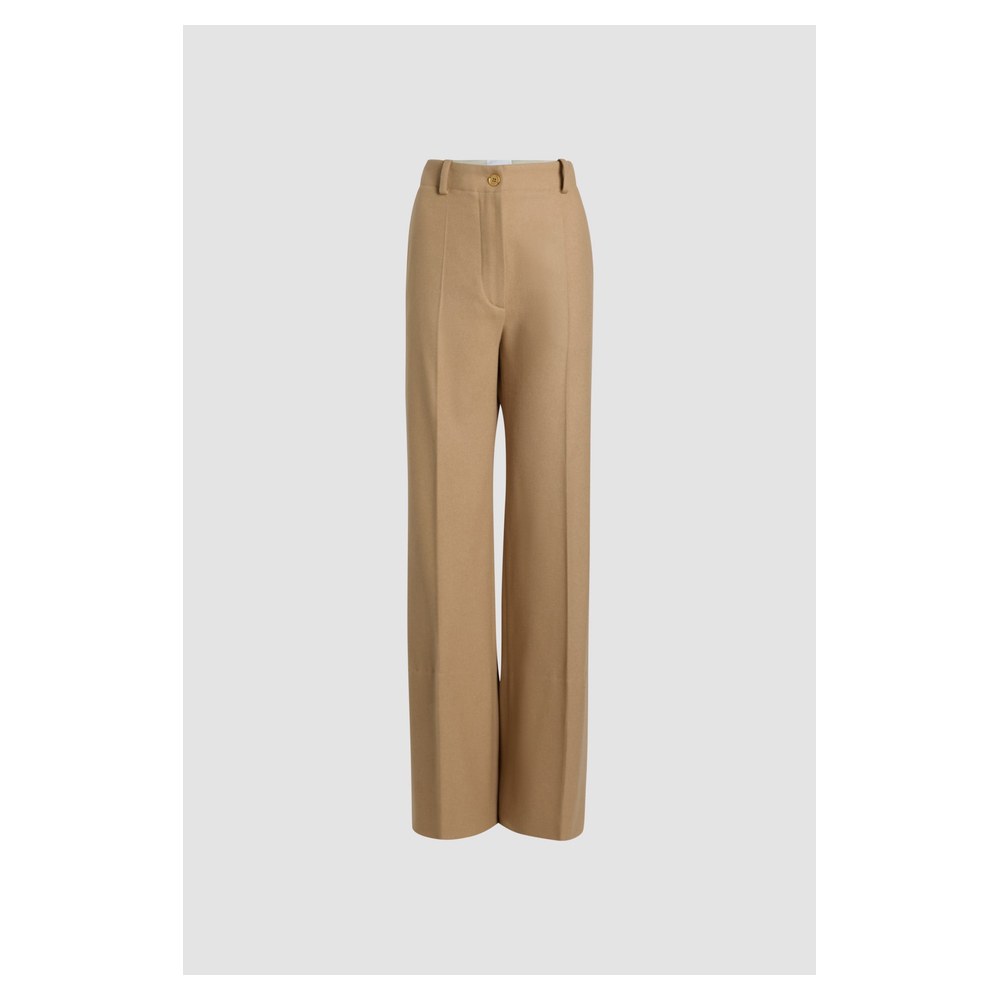 PATOU ICONIC LONG TROUSERS - BEIGE