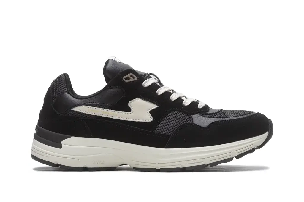 SWC AMIEL S-STRIKE SUEDE - BLACK