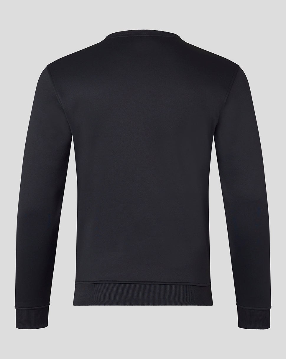 CASTORE FAI COACHES TRAINING SWEATSHIRT - CAVIAR