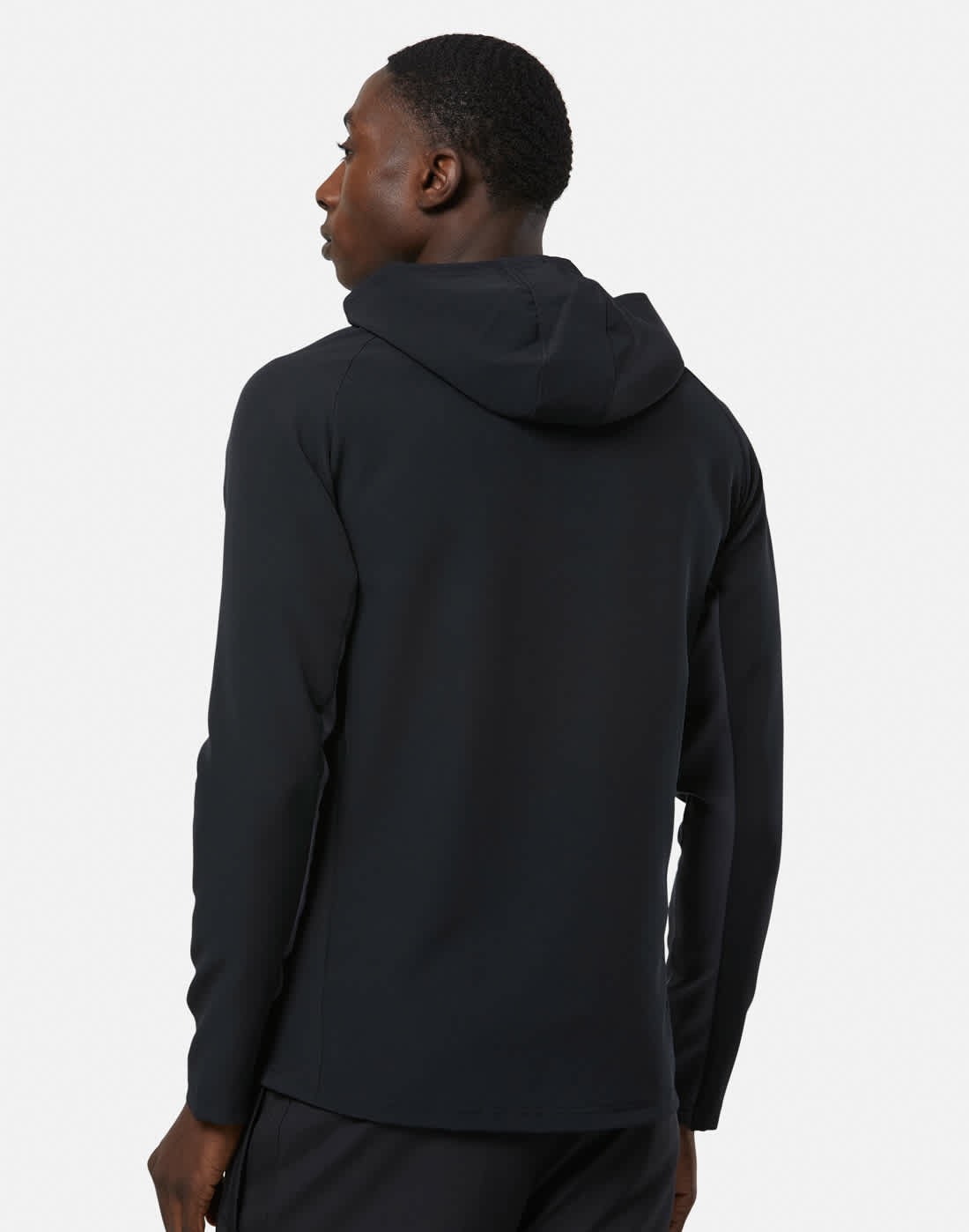 CASTORE FAI PRO PLAYERS PRESENTATION HOODED JACKET - CAVIAR/EBONY