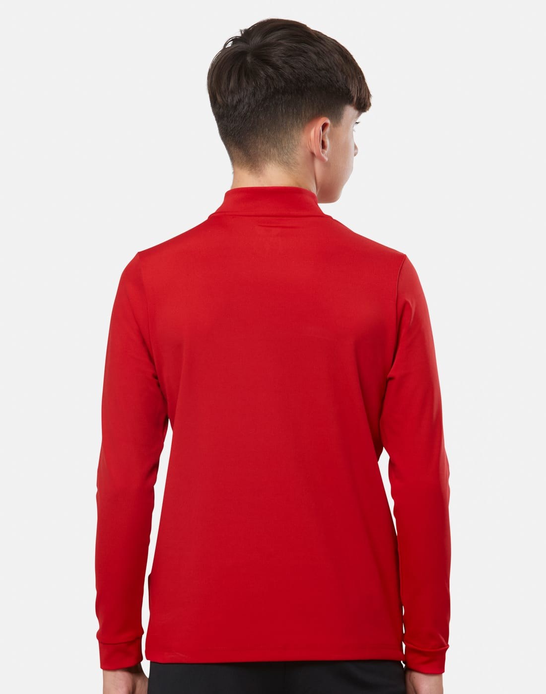 CASTORE ULSTER PERFORMANCE 1/4 ZIP JUNIOR - TRUE RED