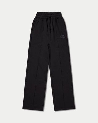 HERA WOMENS COLLECTIVE STRAIGHT LEG SWEATPANT - BLACK