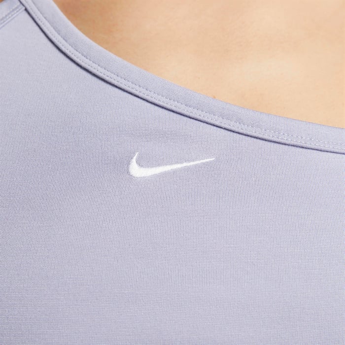 NIKE W  EVRDY MOD AYSM CROP TANK - OXYGEN PURPLE