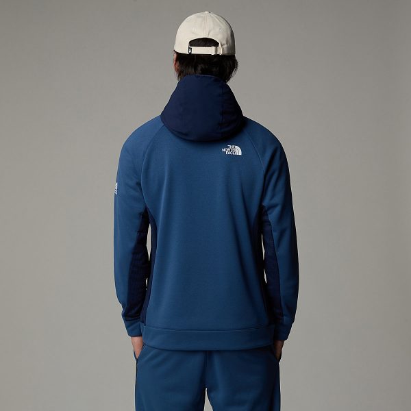 THE NORTH FACE M MOUNTAIN ATHLETICS HZ HOODIE - SHADY BLUE/SUMMIT NAVY