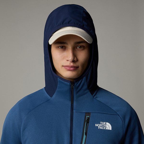 THE NORTH FACE M MOUNTAIN ATHLETICS HZ HOODIE - SHADY BLUE/SUMMIT NAVY