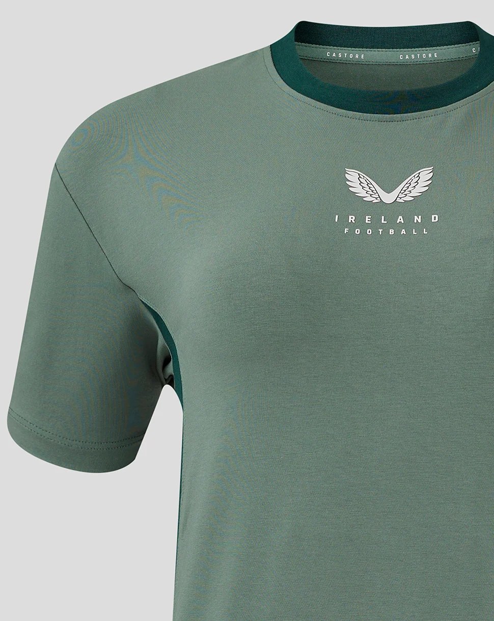 CASTORE FAI TRAVEL SS TEE WOMENS - DARK FOREST/PONDEROSA PINE