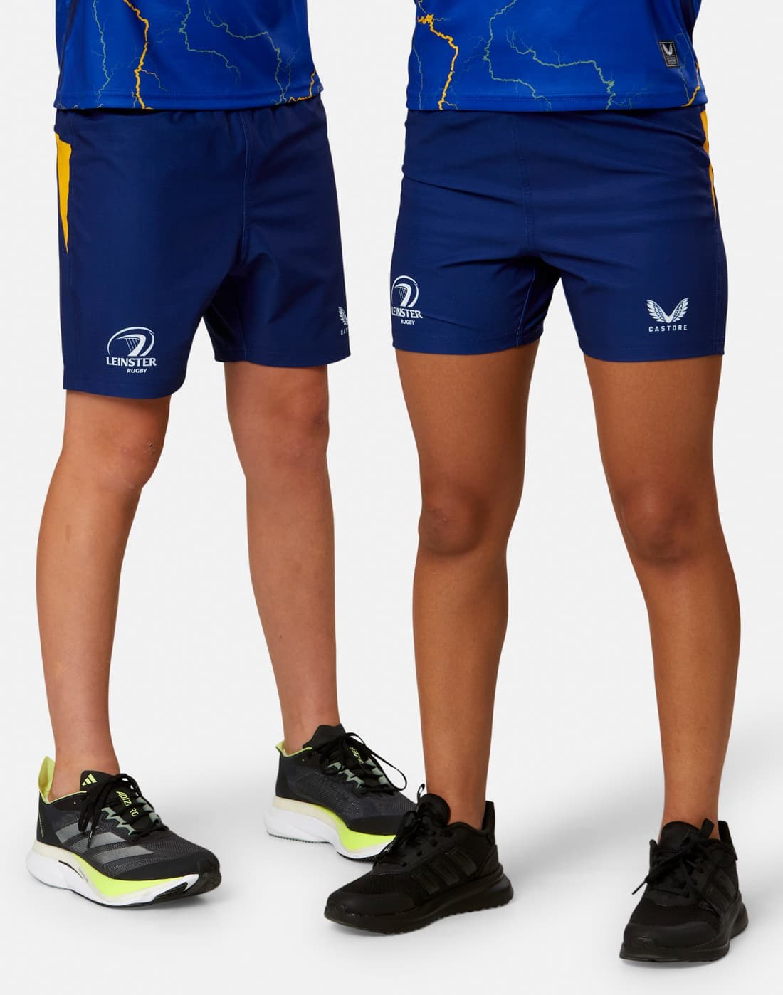 CASTORE LEINSTER HOME REPLICA SHORT JUNIOR - BELLWETHER BLUE