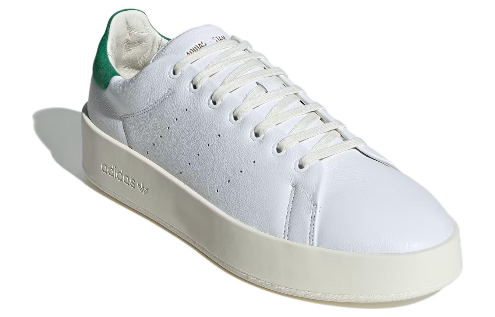ADIDAS ORIGINALS STAN SMITH RECON TRAINERS - WHITE/GREEN