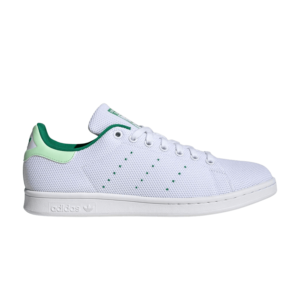 ADIDAS ORIGINALS STAN SMITH TRAINERS - WHITE/GREEN