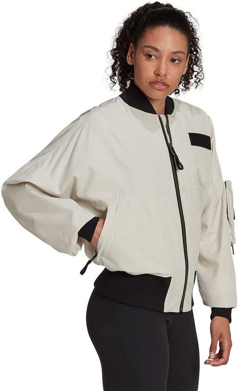 ADIDAS WOMENS PARLEY BOMBER JACKET