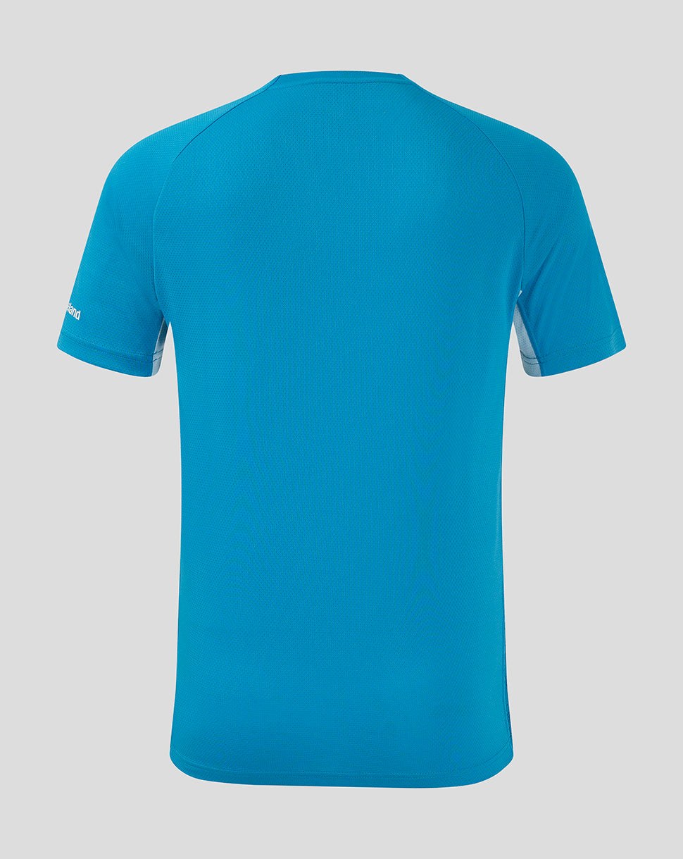 CASTORE LEINSTER MATCHDAY SHORT SLEEVE TEE - MED BLUE/ CERULEAN