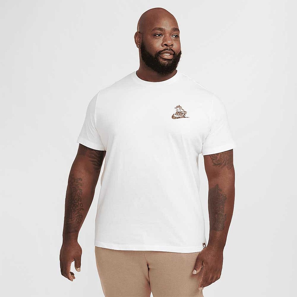 NIKE SLOW YOUR SOLE TEE - WHITE