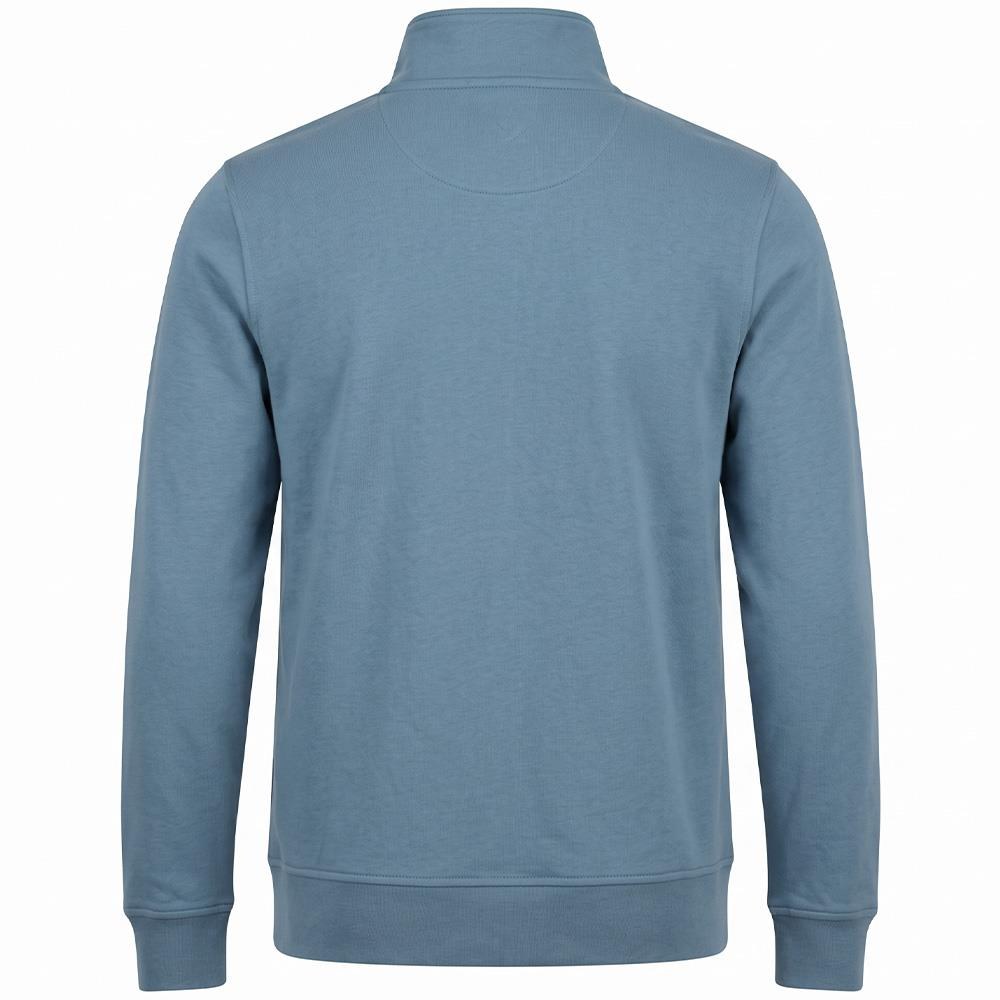 LYLE & SCOTT GOLF QUARTER ZIP MIDLAYER - OCEAN SKY