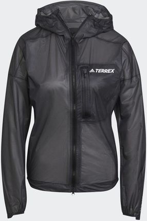 ADIDAS TERREX AGR RAIN JACKET W        BLACK