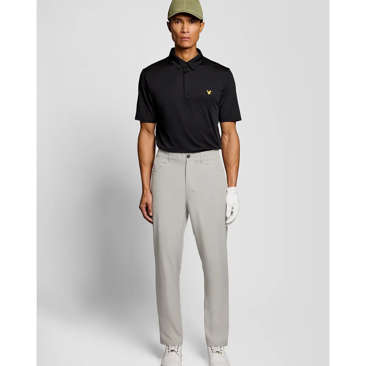 LYLE & SCOTT 5 POCKET GOLF TROUSERS - CLOUD