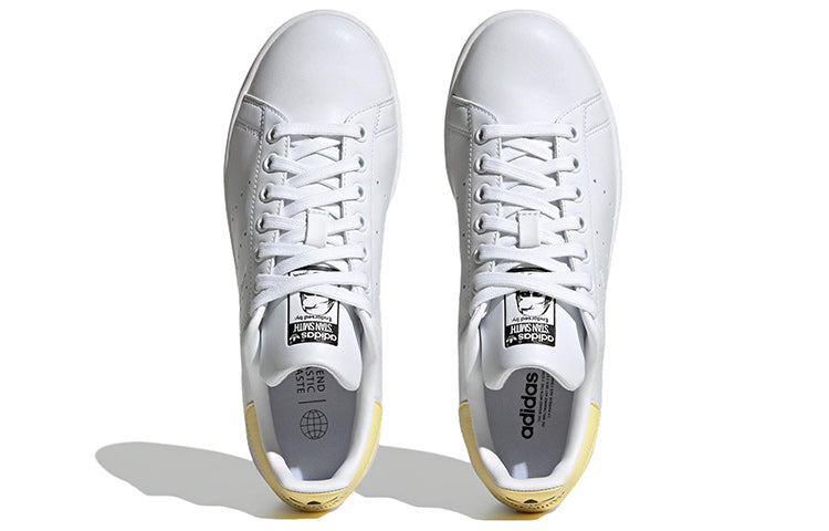 ADIDAS ORIGINALS STAN SMITH WOMENS TRAINERS - WHITE/BLACK/YELLOW