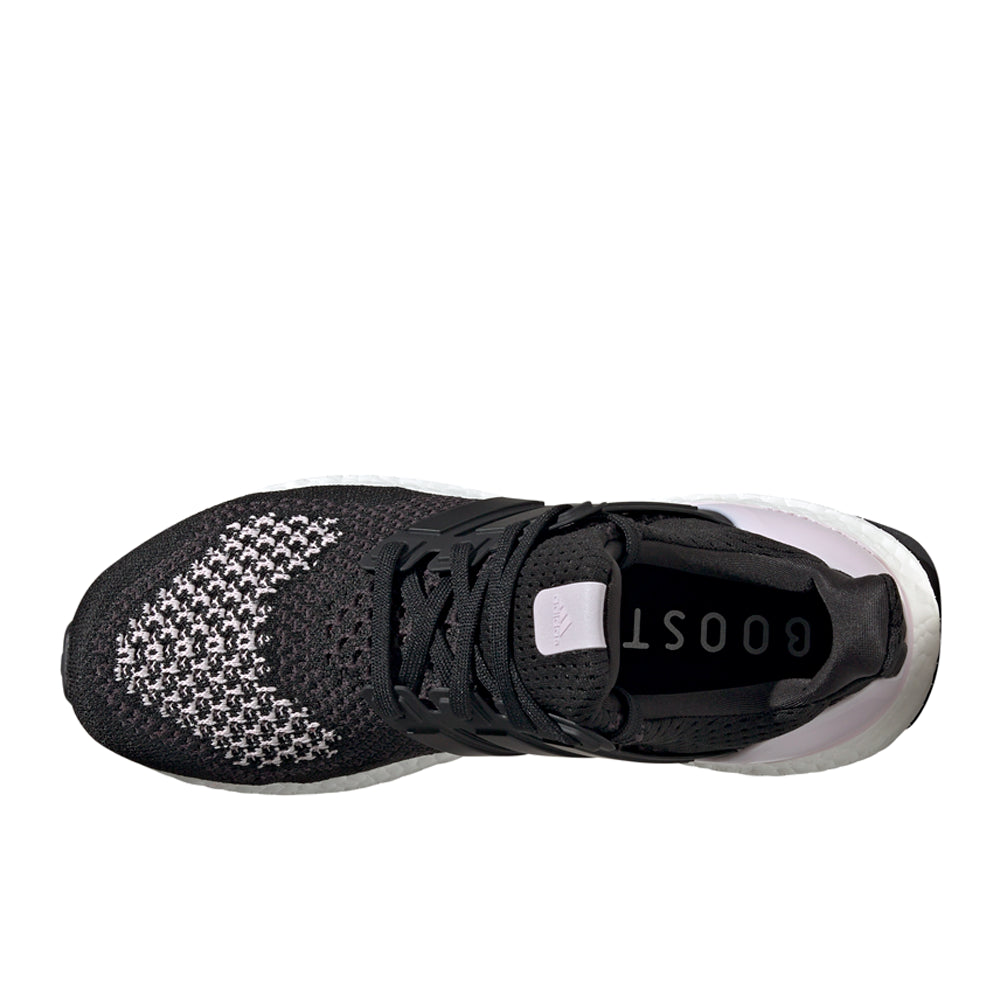 ADIDAS ULTRABOOST 1.0 WOMENS TRAINERS - CORE BLACK/CLEAR PINK