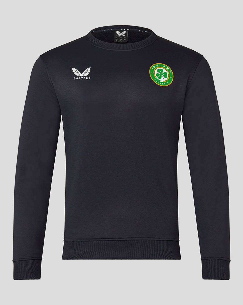 CASTORE FAI COACHES TRAINING SWEATSHIRT - CAVIAR