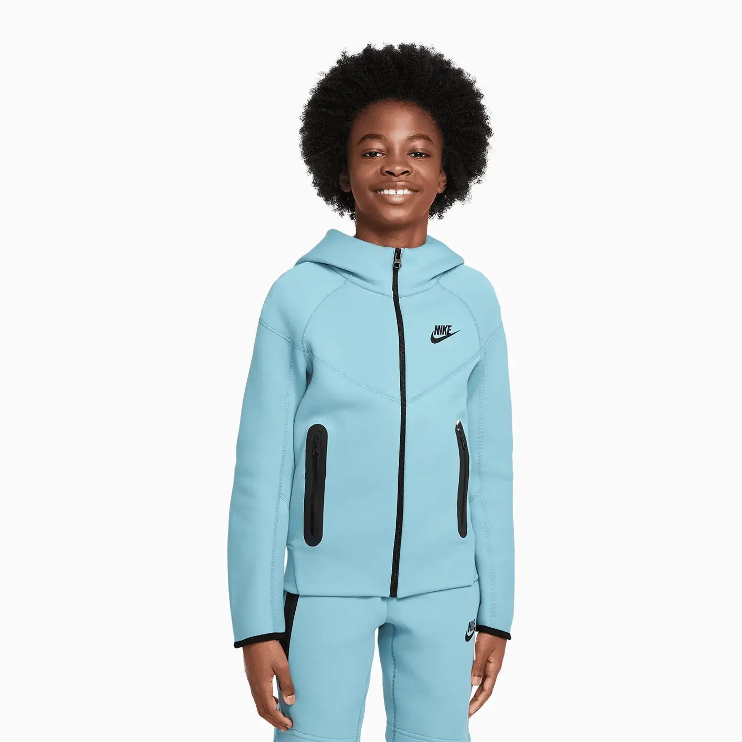 NIKE TECH FLEECE PANT - DENIM TURQOISE