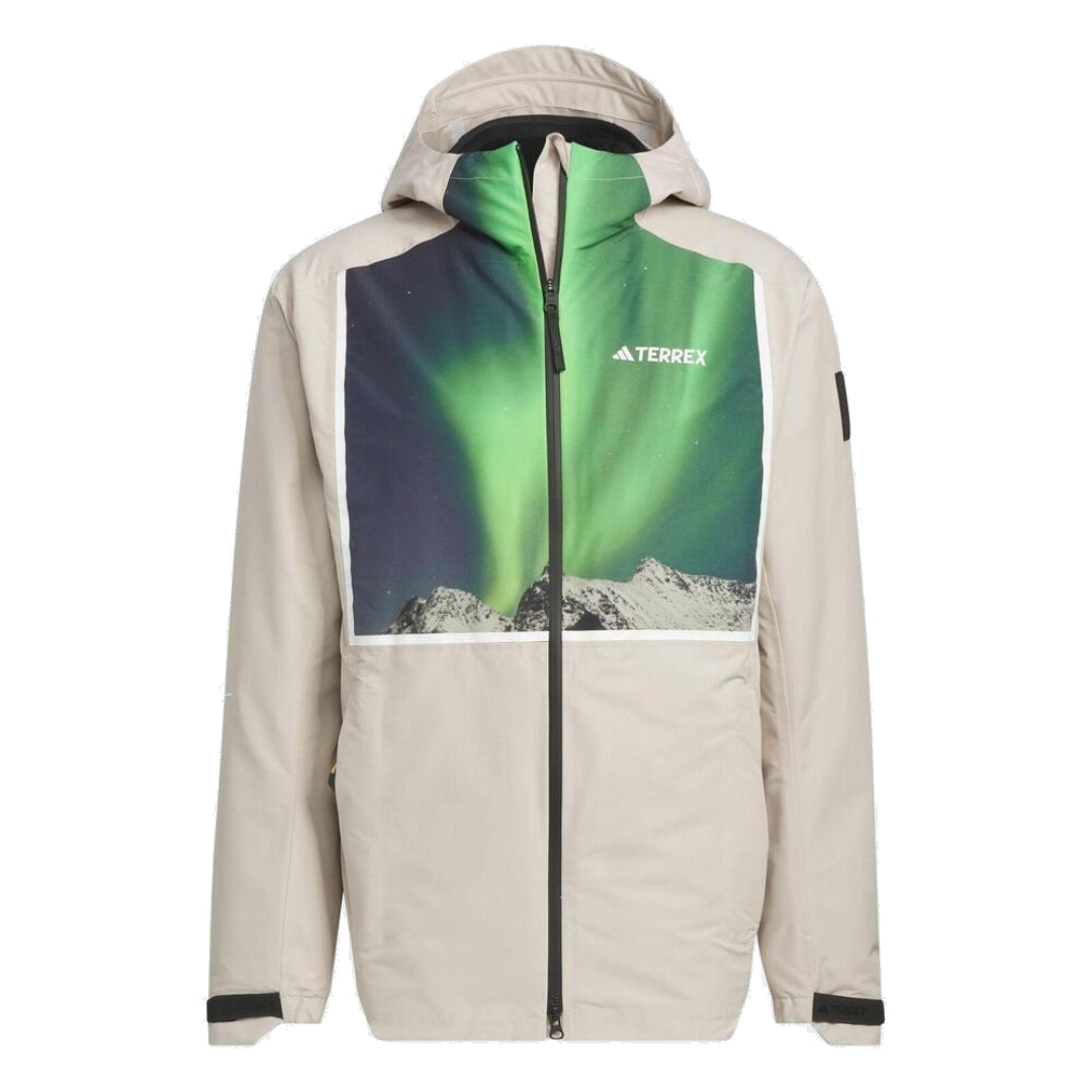 ADIDAS NAT.GEO RAIN.RDY JACKET WONBEI/BLA L