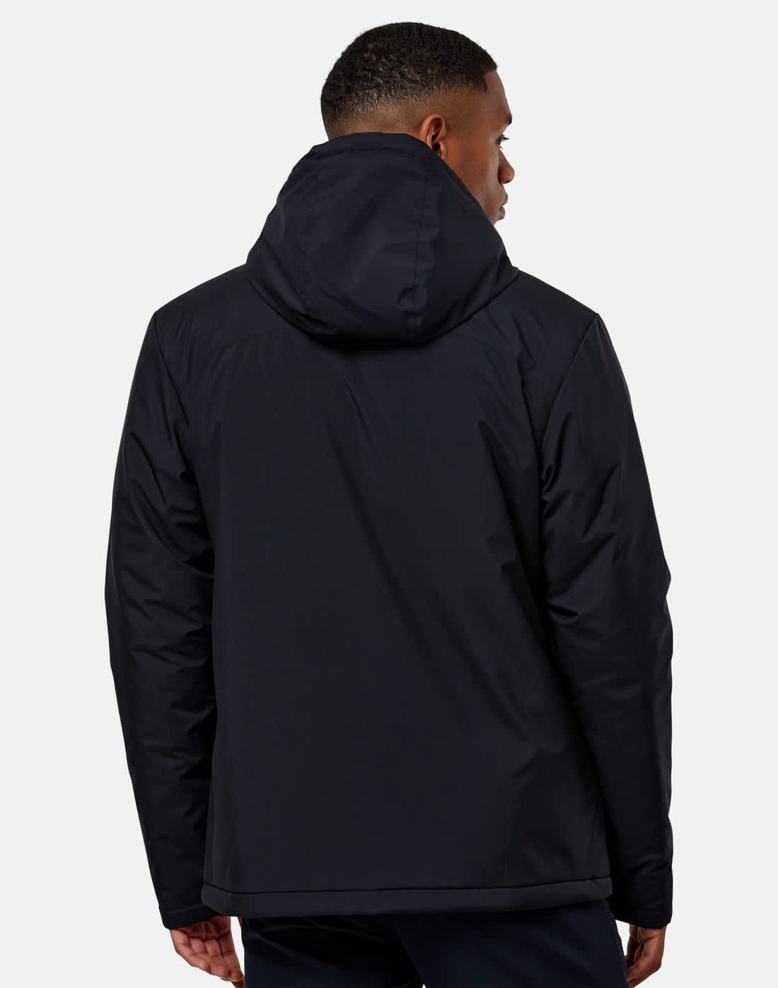 CASTORE FAI PLAYERS BENCH JACKET - CAVIAR