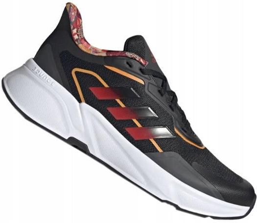 ADIDAS X9000L1 TRAINERS - CORE BLACK / SCARLET / BEAM ORANGE
