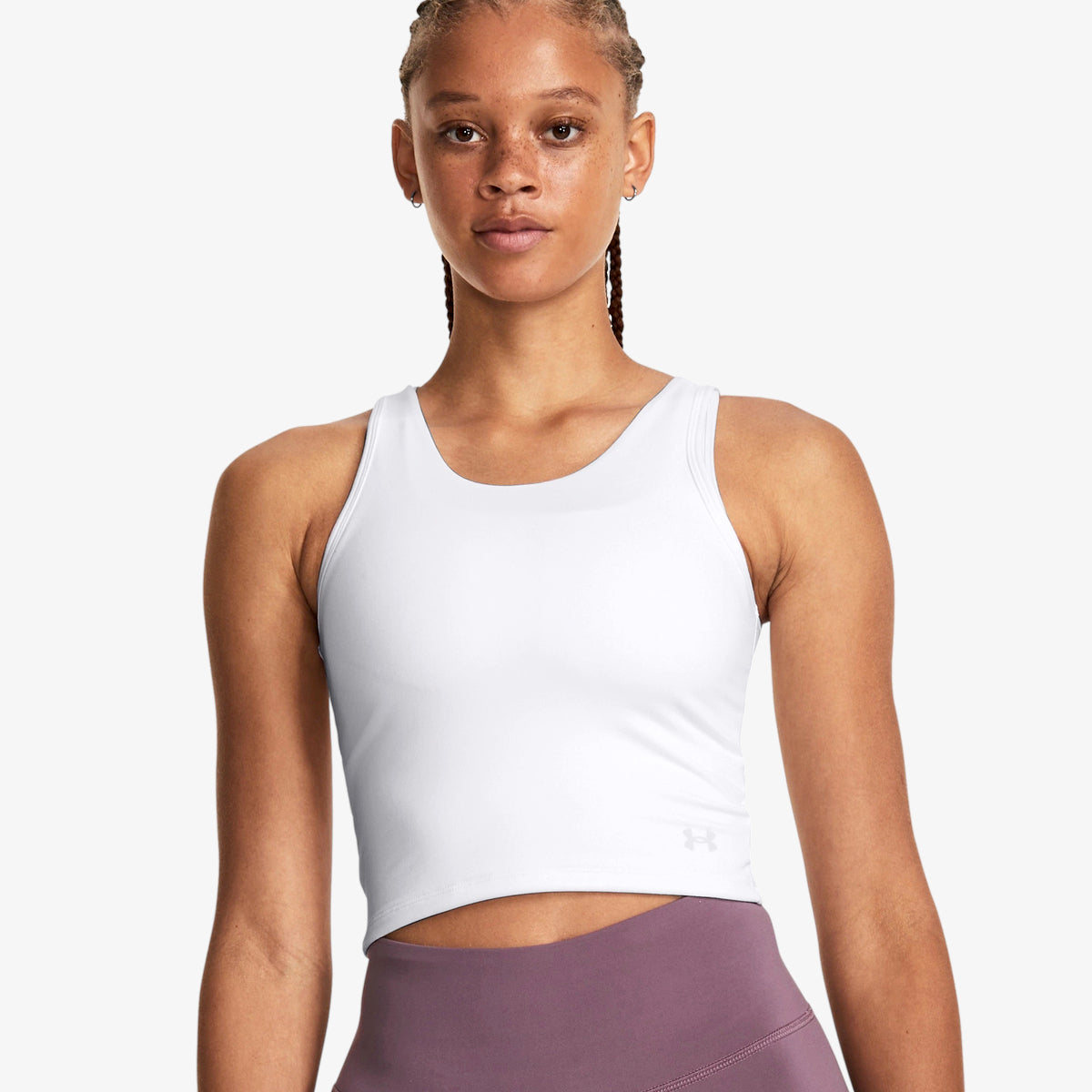 UNDER ARMOUR W MOTION TANK - WHITE / HALO GRAY