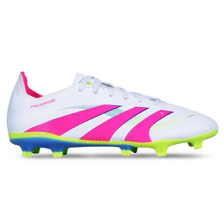 ADIDAS PREDATOR LEAGUE FG/MG FOOTBALL BOOTS - WHITE/PINK