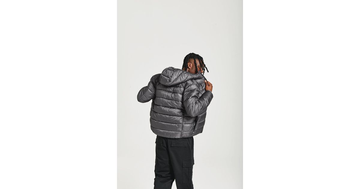 NICCE REPEATER PUFFER JACKET - COAL/BLACKPRINT