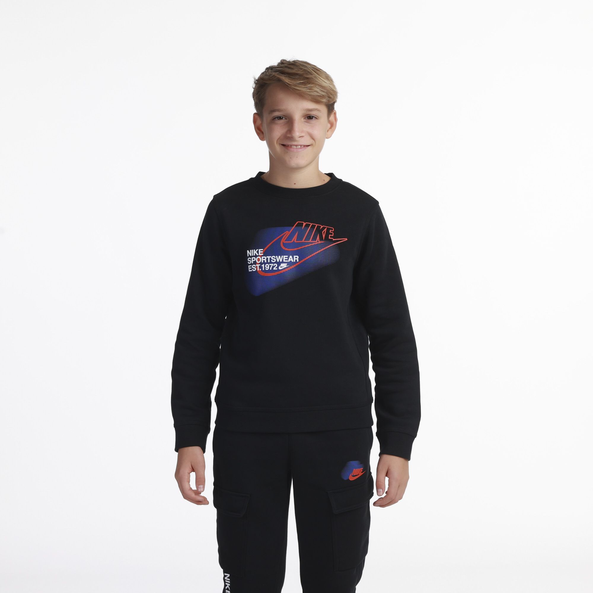 NIKE SI GRAPHIC SWEAT - BLACK