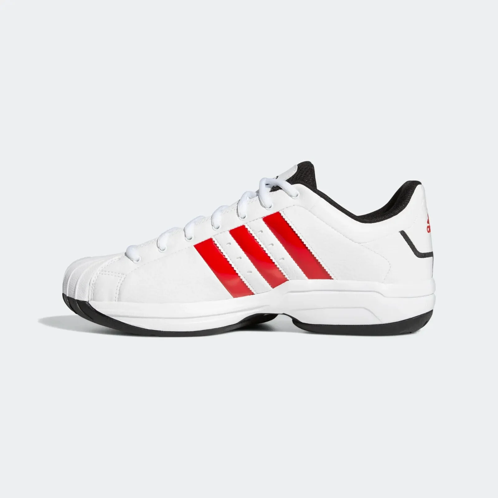 ADIDAS MENS PRO MODEL 2G LOW TRAINERS