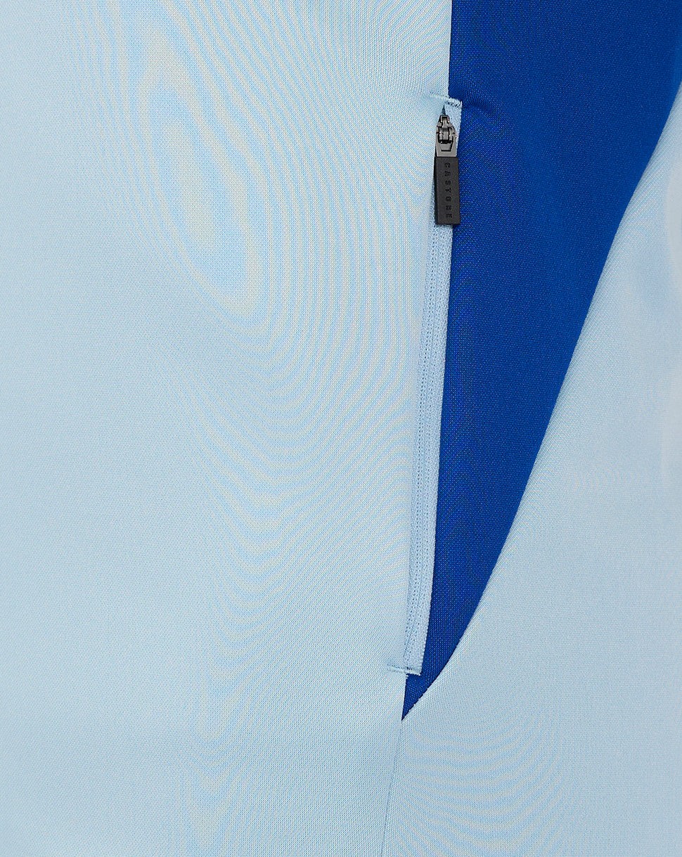 CASTORE LEINSTER PRO PLAYERS FZ HOODY - CERULEAN/ SURF THE WEB