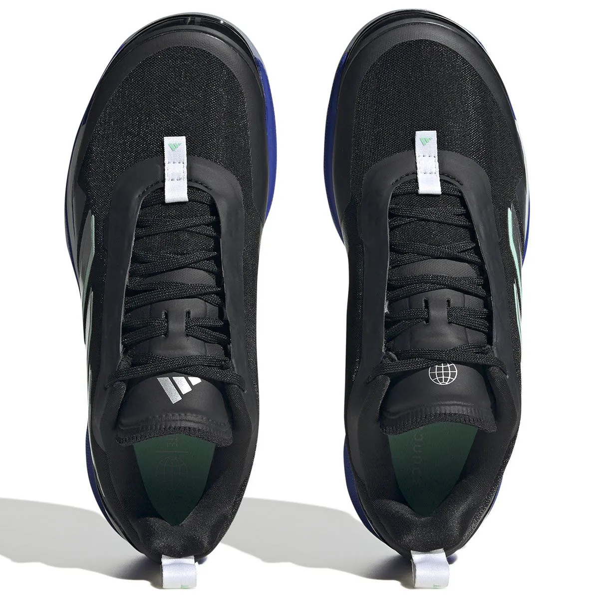 ADIDAS AVACOURT WOMENS TENNIS SHOES - BLACK