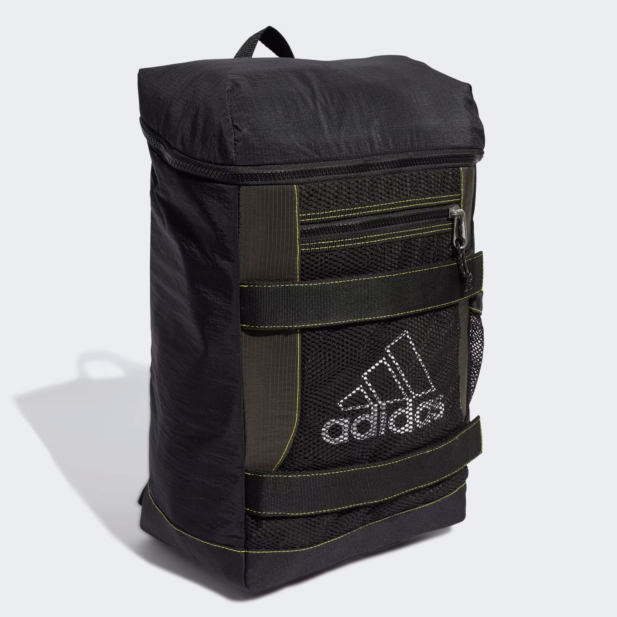 ADIDAS MIXED-MATERIAL BACKPACK WITH MULTIPLE POCKETS