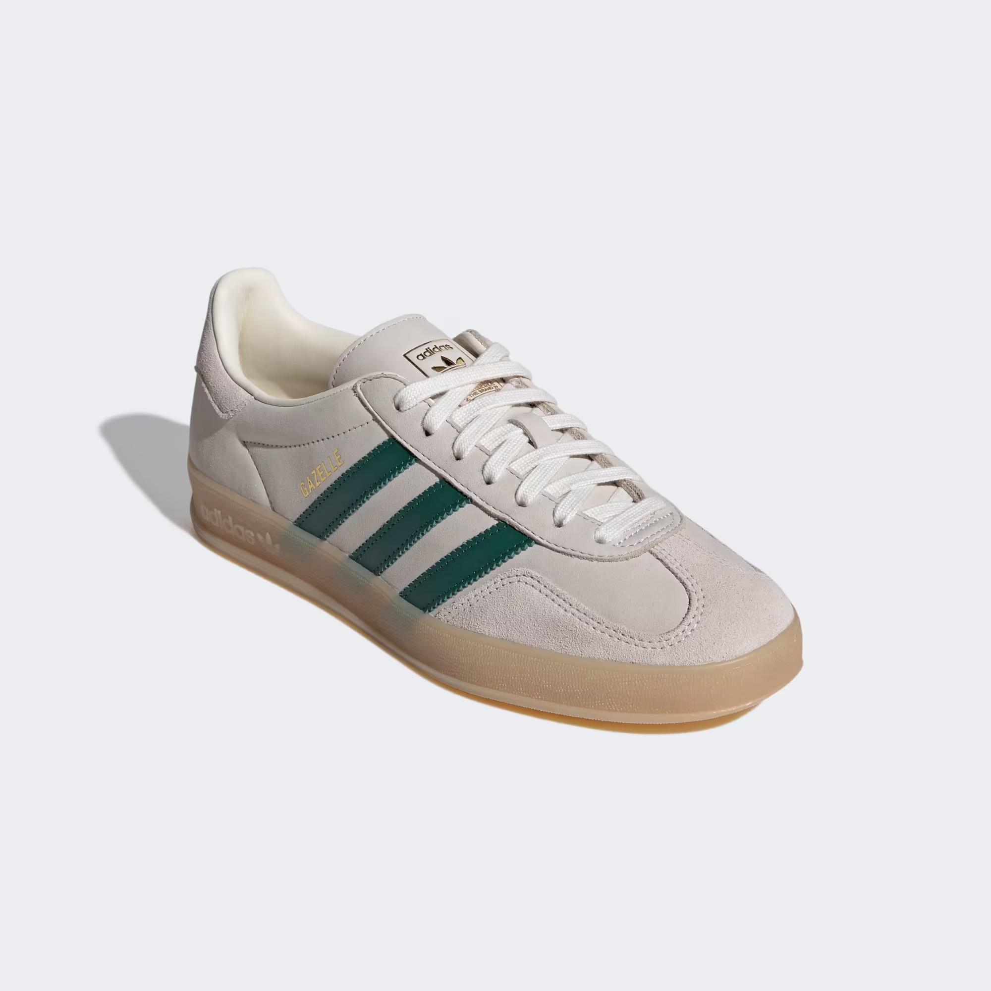 ADIDAS ORIGINALS GAZELLE INDOOR - CREAM WHITE/PRELOVED TEAL/WONDER WHITE