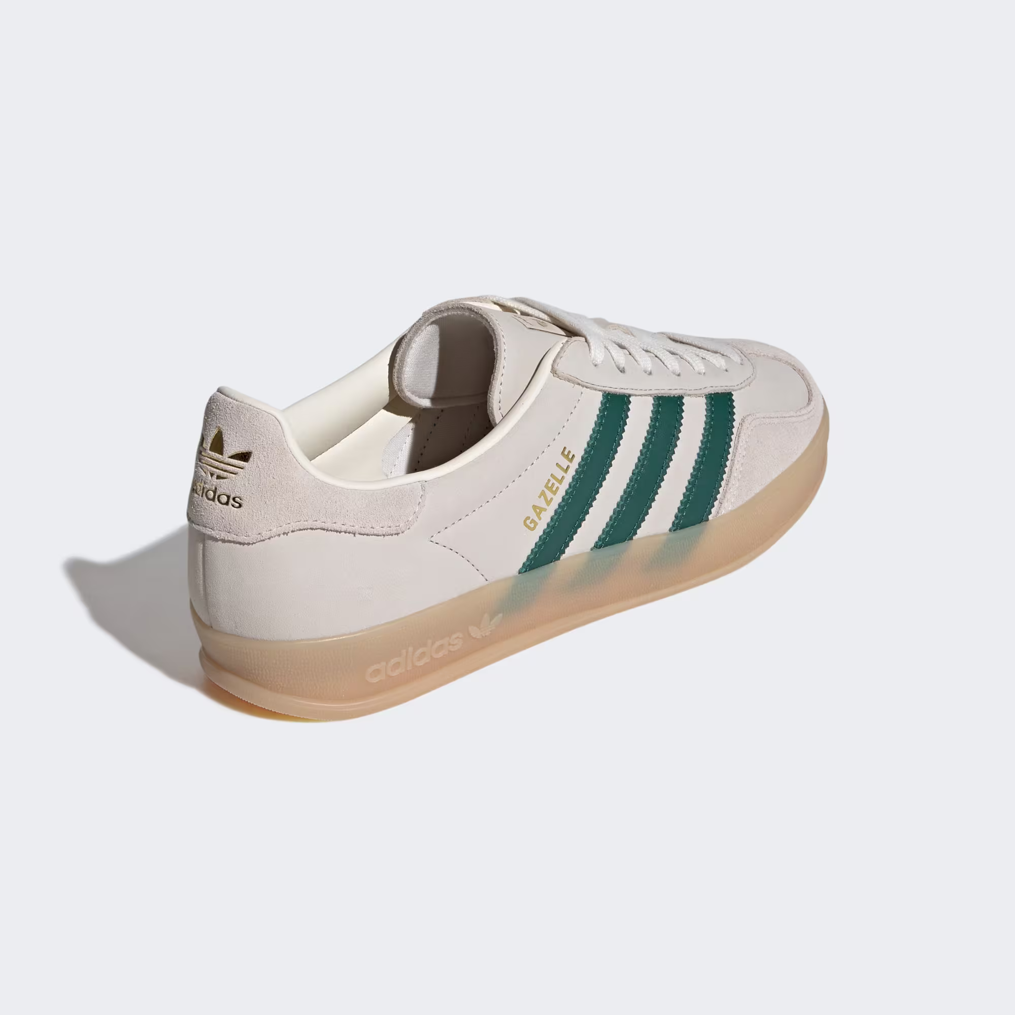 ADIDAS ORIGINALS GAZELLE INDOOR - CREAM WHITE/PRELOVED TEAL/WONDER WHITE