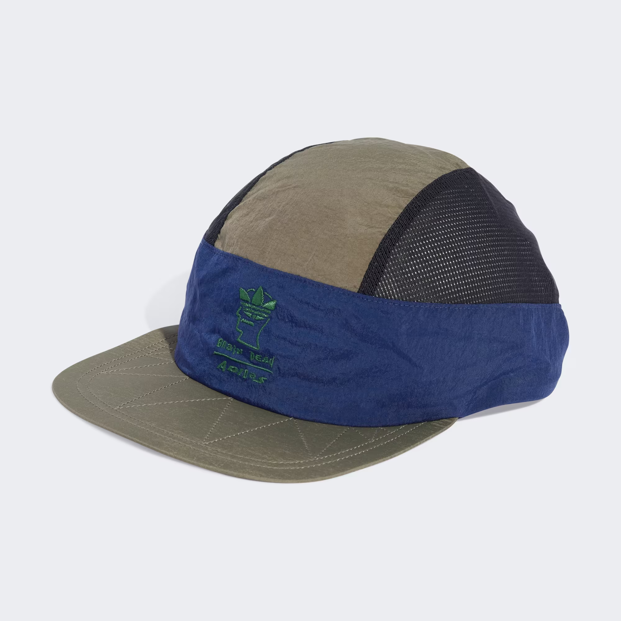 ADIDAS ORIGINALS X BRAIN DEAD CAP - BLACK/COLLEGIATE NAVY/BRANCH