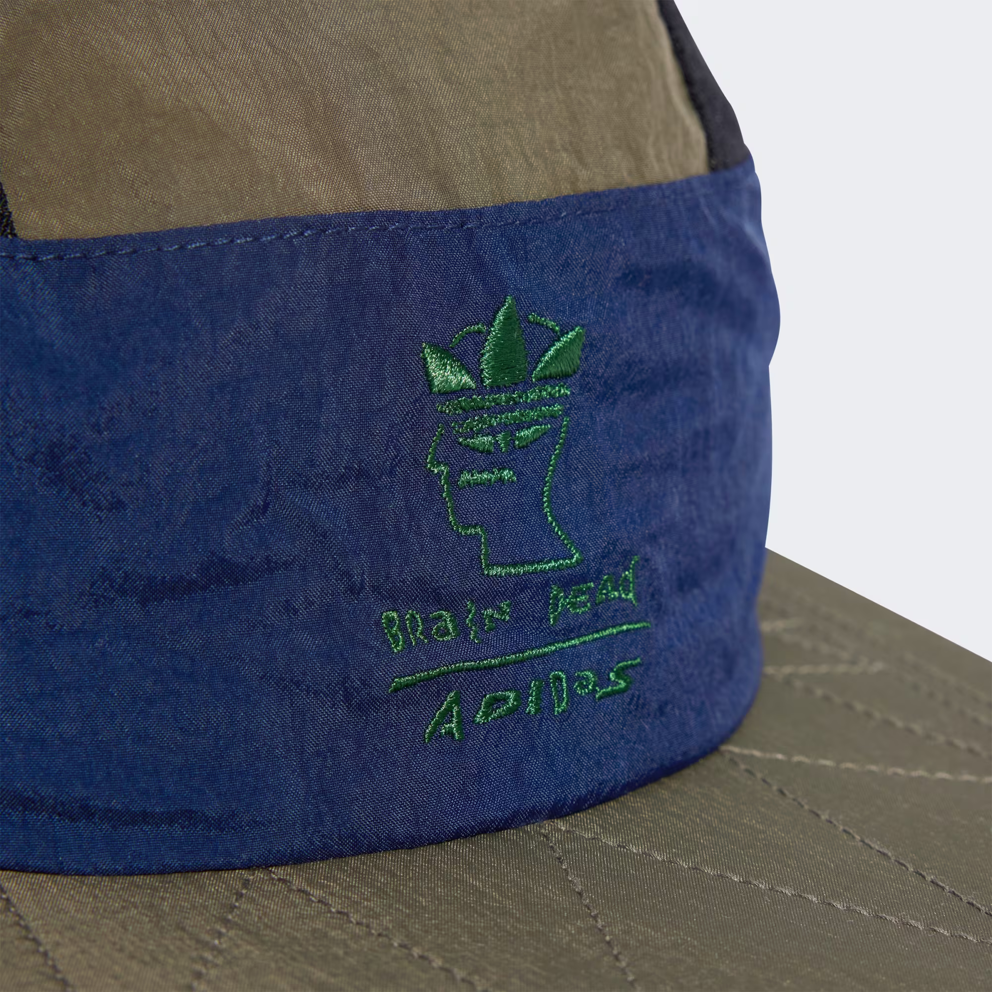 ADIDAS ORIGINALS X BRAIN DEAD CAP - BLACK/COLLEGIATE NAVY/BRANCH