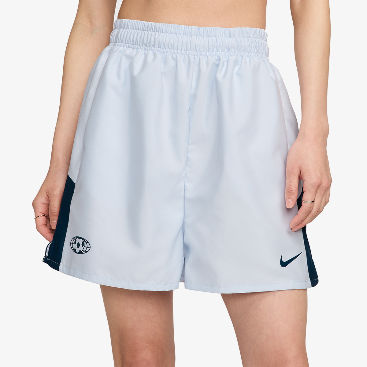 NIKE W NSW WVN SHORT TRND - FOOTBALL GREY