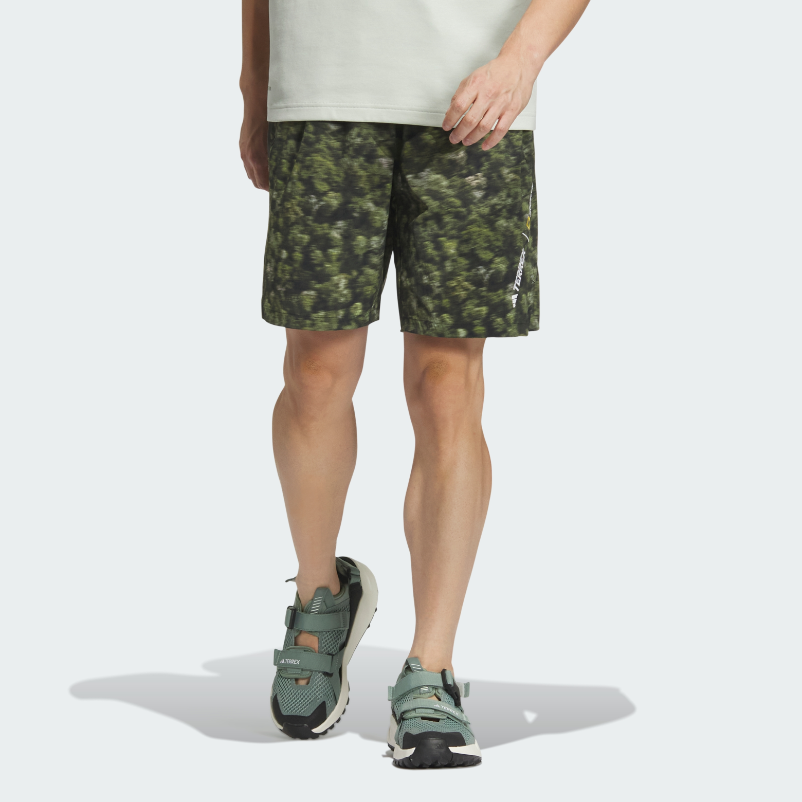 ADIDAS TERREX NATIONAL GEOGRAPHIC AREOREADY PRINT SHORTS