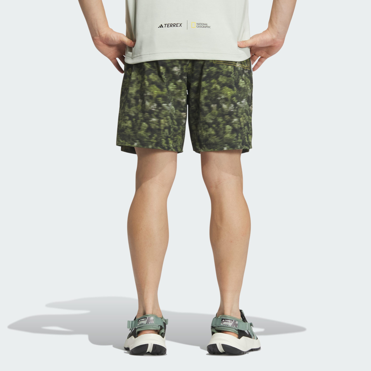 ADIDAS TERREX NATIONAL GEOGRAPHIC AREOREADY PRINT SHORTS